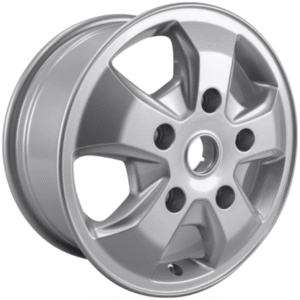 Disk iz lahke zlitine 16" s 5 kraki, srebrne barve